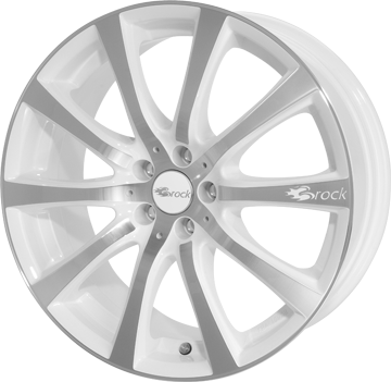 Alufelge white 7,5x17 S80-1